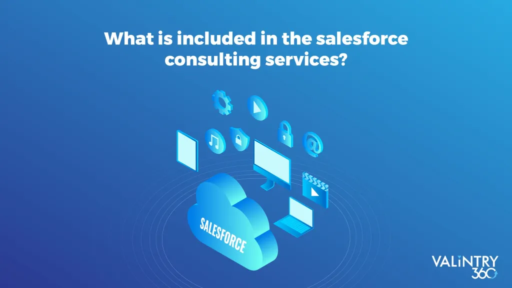 What is included in the Salesforce Consulting Services?