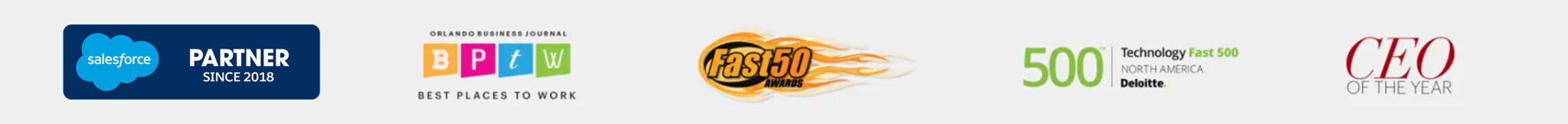 VALiNTRY360 Salesforce partner awards, certifications, and AppExchange recognition