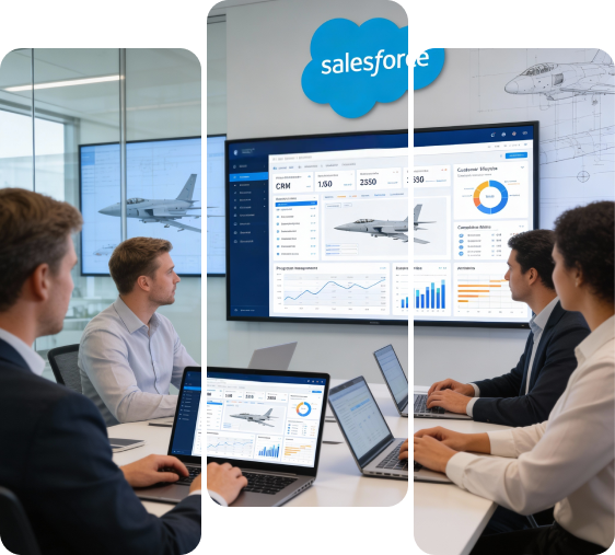 Salesforce Consulting for Aerospace and Defense Industry