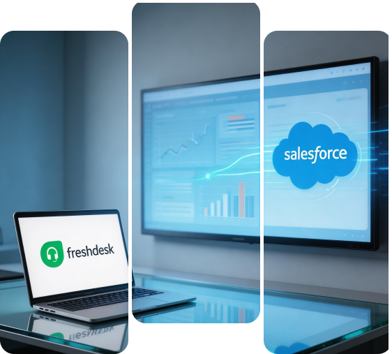Freshdesk to Salesforce Migration Services | Valintry360
