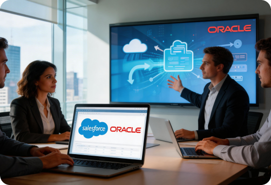 Oracle to Salesforce Data Migration banner