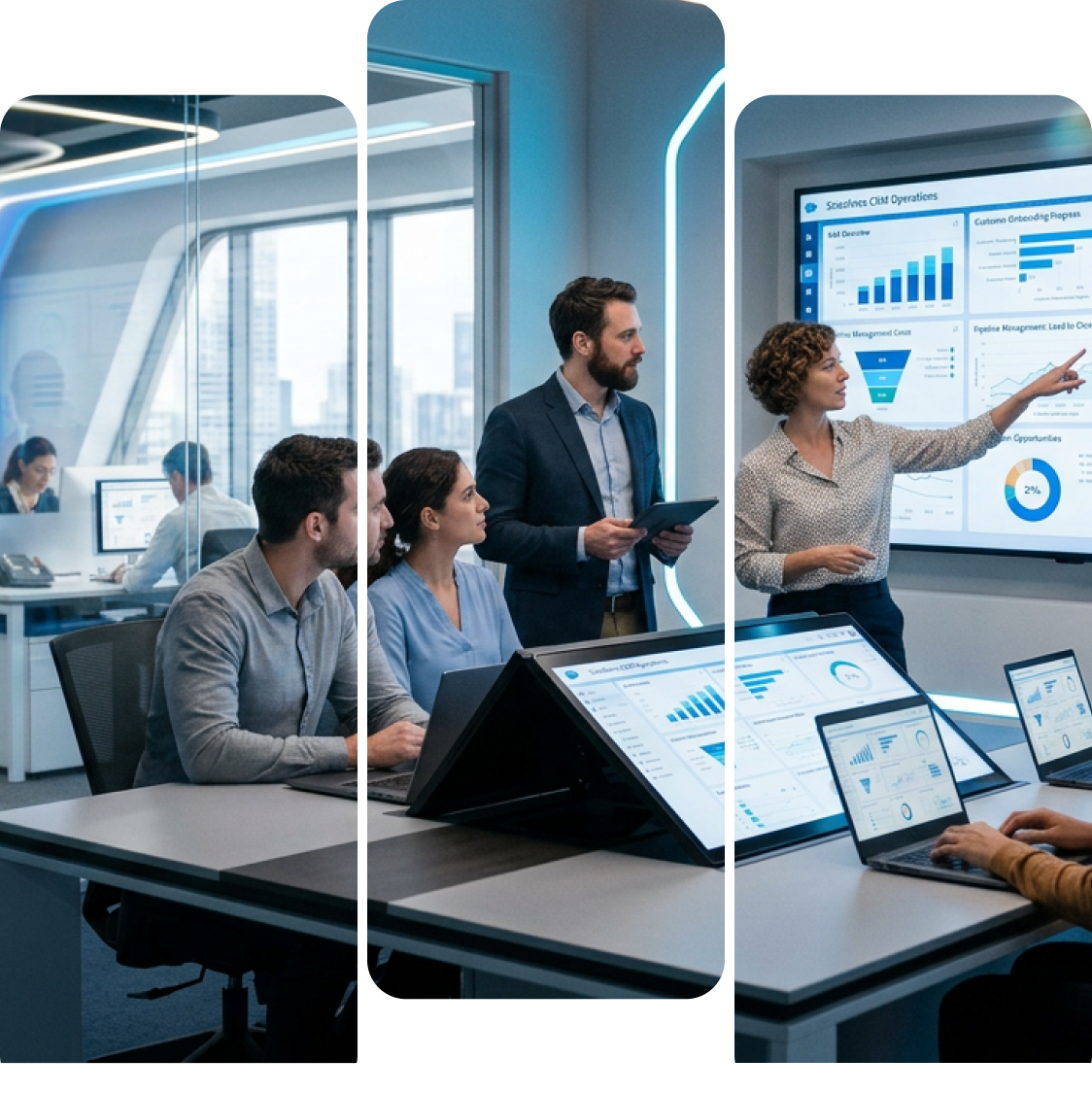 Salesforce Consulting for SaaS Industry Hero image