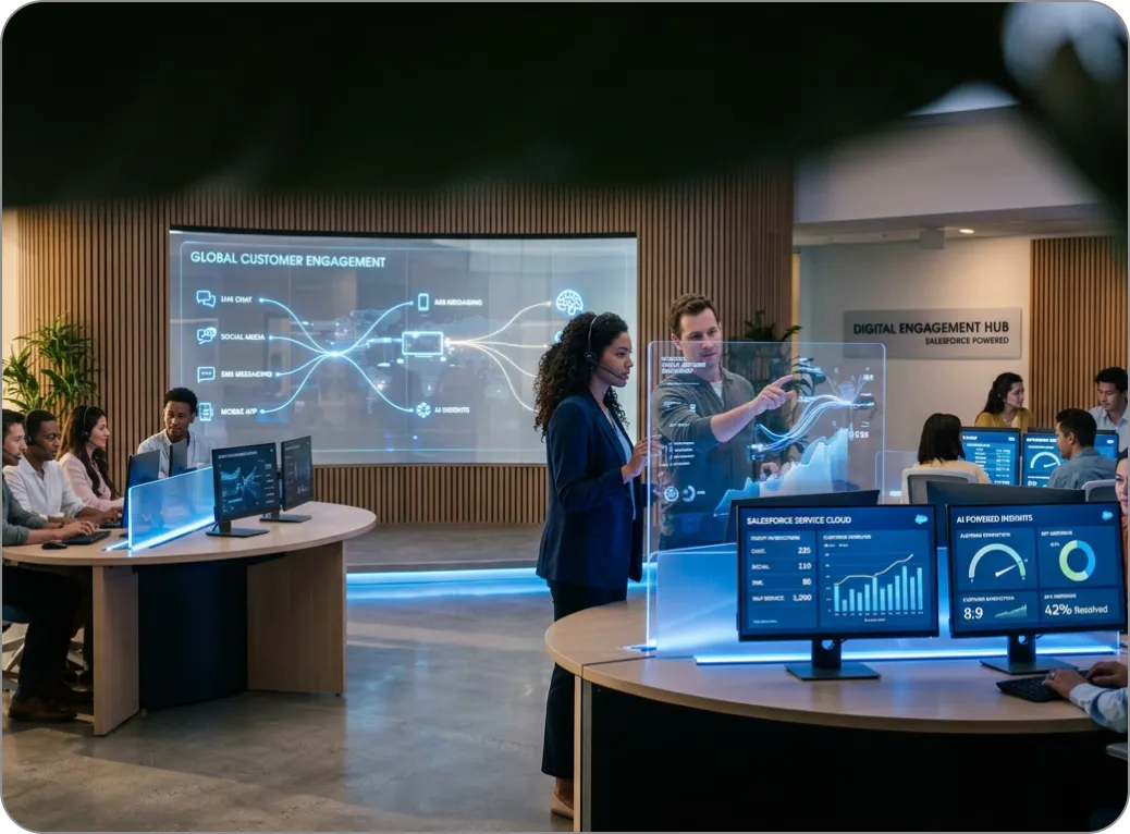 What Is Agentforce Digital Engagement