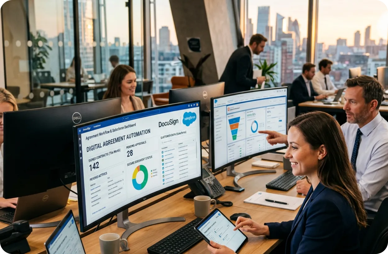 DocuSign Salesforce Integration Services We Provide