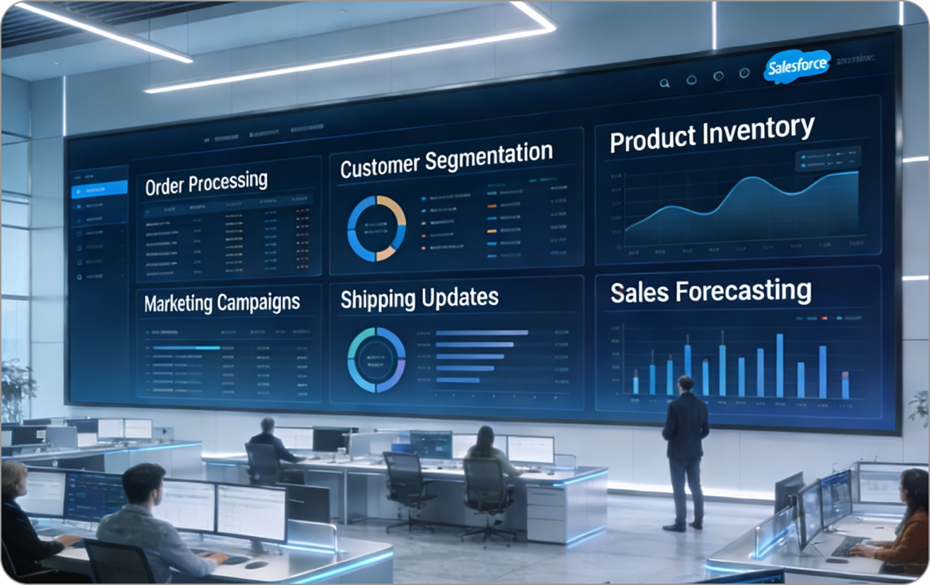 Key Business Benefits of Shopify Salesforce Integration