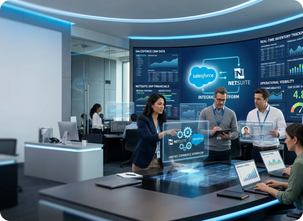 What Salesforce NetSuite Integration Helps You Improve