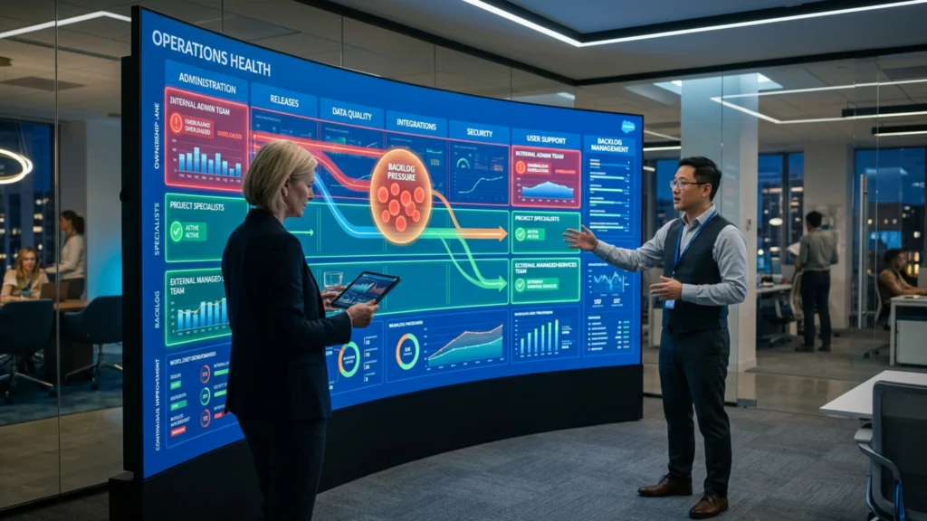 Build a Healthier Salesforce Operating Model Before the Backlog Becomes Permanent