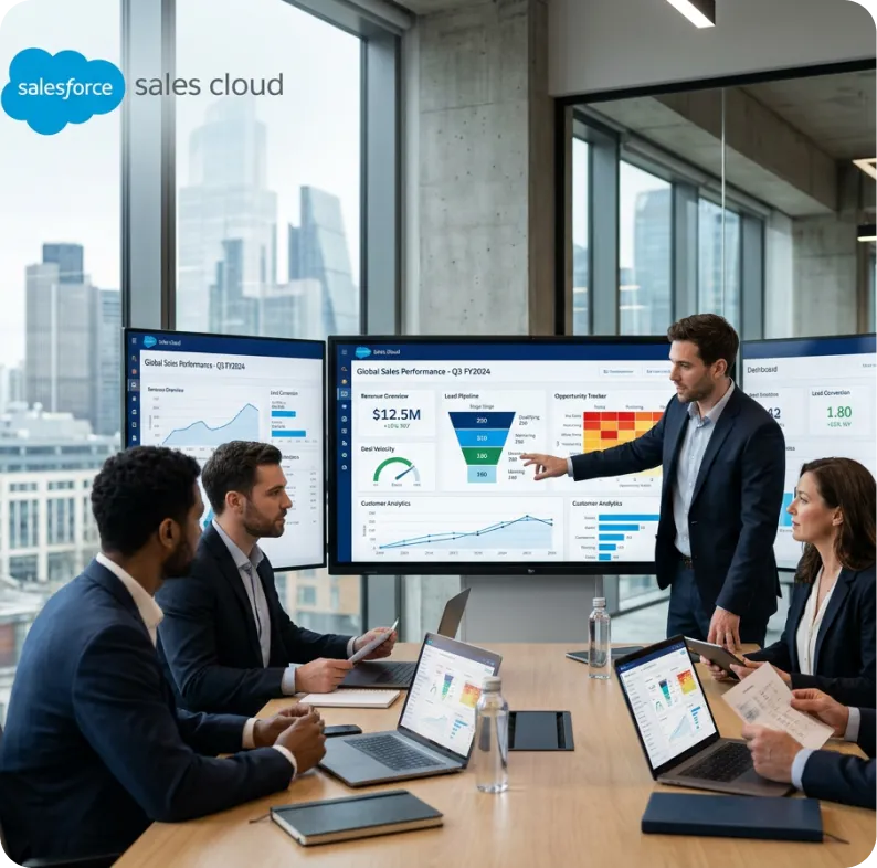 Solve Critical Sales Challenges with Expert Salesforce Sales Cloud Implementation