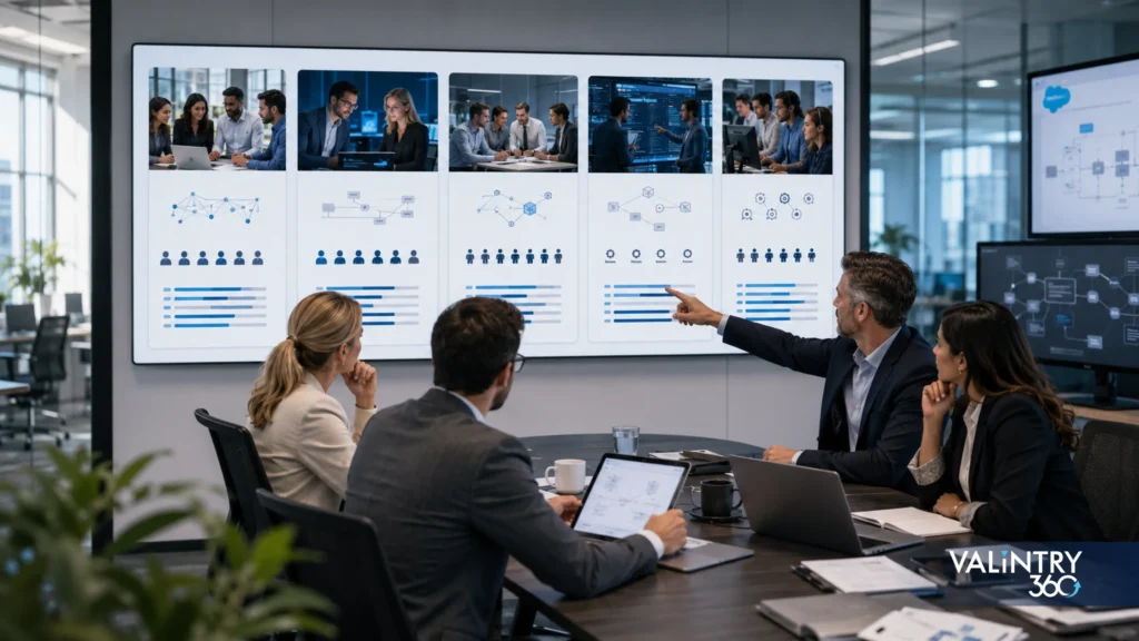 five salesforce implemention companies