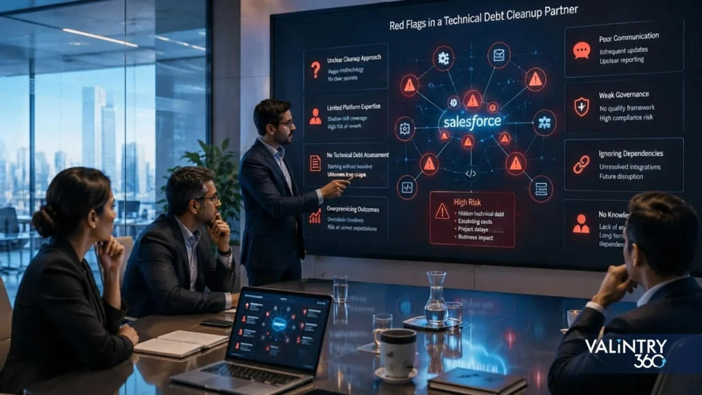 Red Flags in a Technical Debt Cleanup Partner