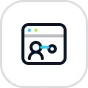 Custom SVG Icon 1_ Connected customer records & portal window