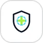 Custom SVG Icon 5_ Protected record with a healthcare cross