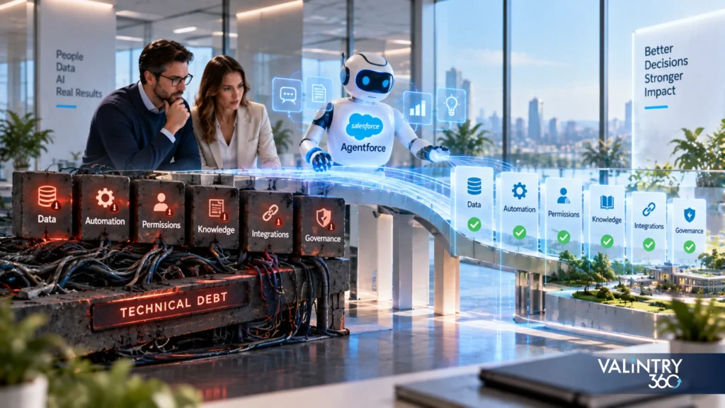 How Technical Debt Affects Agentforce and Salesforce AI Work