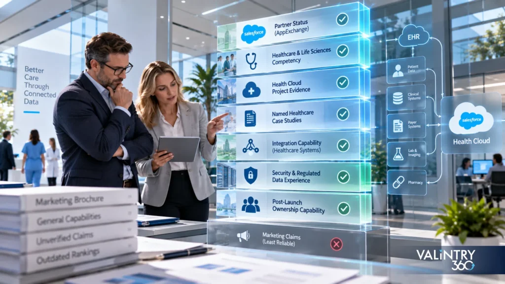 How We Evaluated Salesforce Consulting Partners for Healthcare