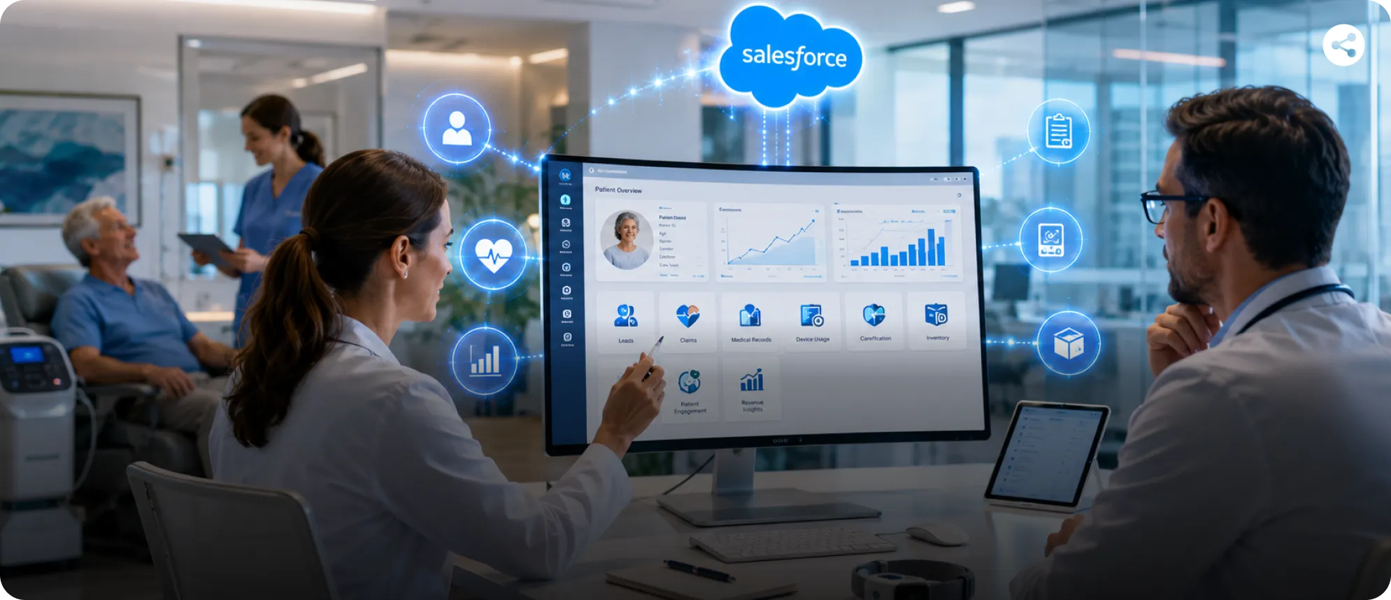 How a Custom Salesforce Health Cloud Application Gave Converge Medical Technology End-to-End Patient Record Management