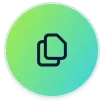 Icon 2_ Subtle overlapping-records icon Icon