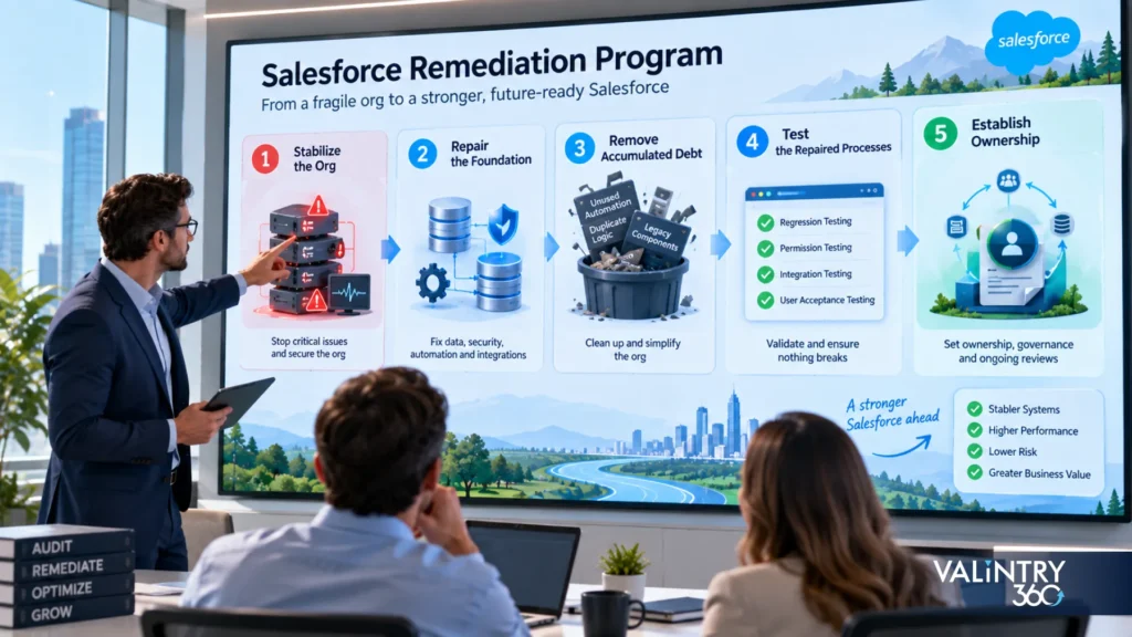 What a Salesforce Reimplementation Program Should Contain