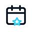 Icon 4_ Release calendar (calendar with sparkle_surprise detail)