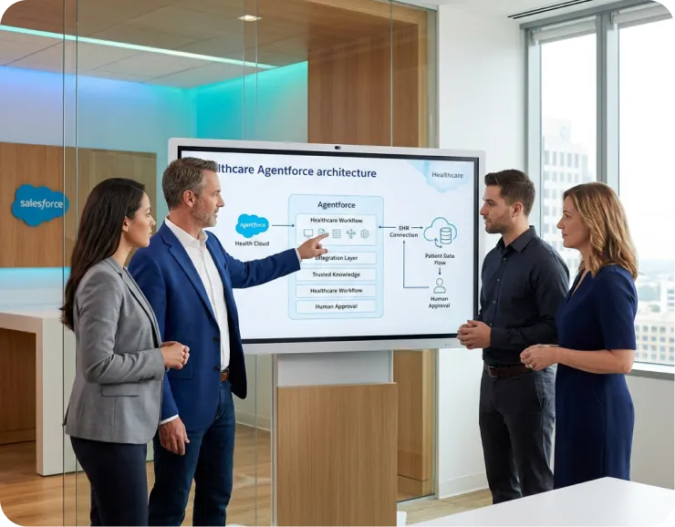 Meet the Experts Behind Our Healthcare agentforce Solutions