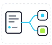 Narrow left graphic column_ compact unlabeled vector illustration (~88x72px)