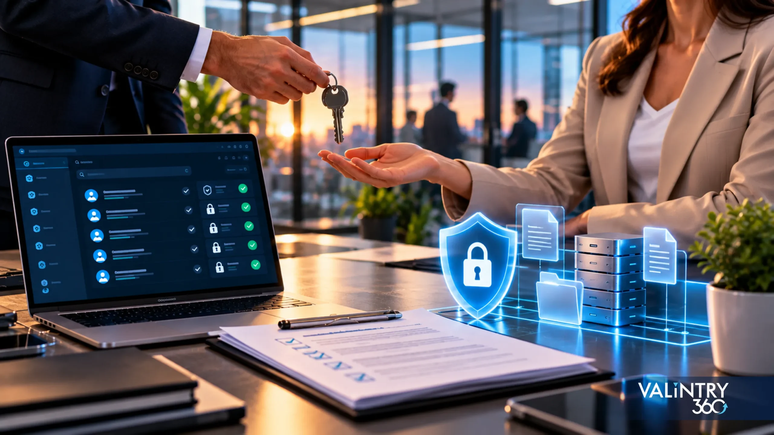 Secure Salesforce Access and Company Ownership Before Handover