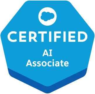 Salesforce Certified AI Associate badge